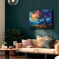 Tablou decorativ, Camtbl-059, 70 x 100 cm, Multicolor