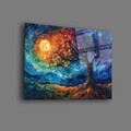 Tablou decorativ, Camtbl-059, 70 x 100 cm, Multicolor