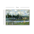 Tablou decorativ, 4570MONET032, Lemn, Multicolor