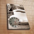 Ceas de perete, 5070CS-69, Dimensiune: 45 x 70 cm, Multicolor