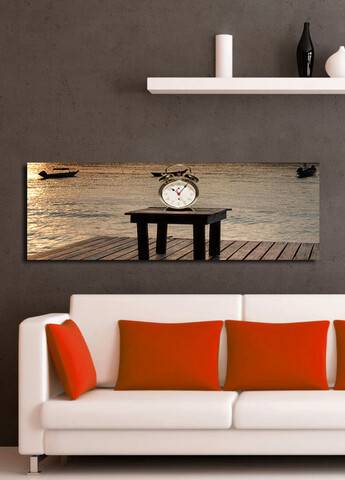 Ceas de perete, 3090CS-6, 30 x 90 cm, Multicolor