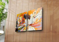 Ceas de perete (2 Pieces), 2P3040CS-75, 30 x 40 cm (2 bucăți), Multicolor