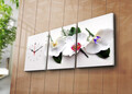 Ceas de perete (3 Pieces), 3P3040CS-13, 30 x 40 cm (3 bucăți), Multicolor