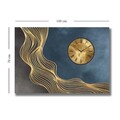 Ceas de perete, 70100CS-026, Dimensiune: 70 x 100, Multicolor
