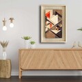 Tablou decorativ, Ahsakca, Fundal: 100% MDF de arțar (grosime: 2,7 mm) Vopsea: 100% MDF (grosime: 5 mm), Multicolor