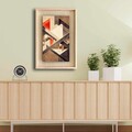 Tablou decorativ, Ahsakca, Fundal: 100% MDF de arțar (grosime: 2,7 mm) Vopsea: 100% MDF (grosime: 5 mm), Multicolor