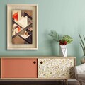 Tablou decorativ, Ahsakca, Fundal: 100% MDF de arțar (grosime: 2,7 mm) Vopsea: 100% MDF (grosime: 5 mm), Multicolor