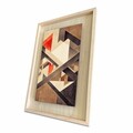 Tablou decorativ, Ahsakca, Fundal: 100% MDF de arțar (grosime: 2,7 mm) Vopsea: 100% MDF (grosime: 5 mm), Multicolor