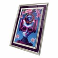 Tablou decorativ, 4363Kromgumusct, Lemn masiv, Multicolor