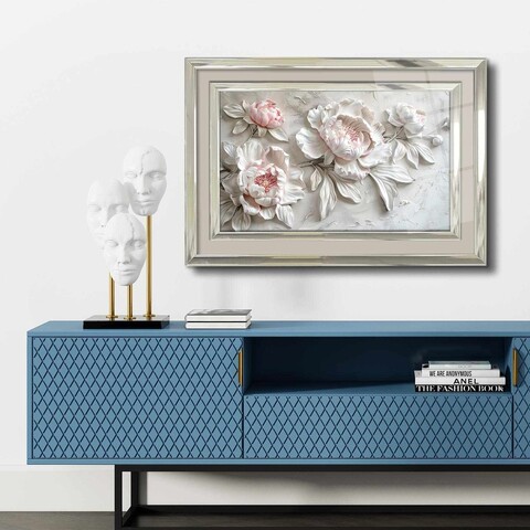 Tablou decorativ, 4363Kromgumusct, Lemn masiv, Multicolor