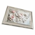 Tablou decorativ, 4363Kromgumusct, Lemn masiv, Multicolor