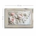 Tablou decorativ, 4363Kromgumusct, Lemn masiv, Multicolor