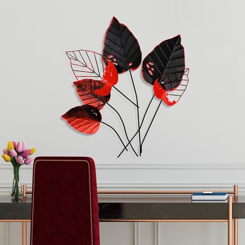 Decoratiune de perete, Feuille 1, Dimensiuni: 73 x 76 x 4 cm, Multicolor