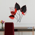 Decoratiune de perete, Feuille 1, Dimensiuni: 73 x 76 x 4 cm, Multicolor