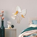 Decoratiune de perete, Feuille 2, Dimensiuni: 73 x 76 x 4 cm, Multicolor