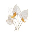 Decoratiune de perete, Feuille 2, Dimensiuni: 73 x 76 x 4 cm, Multicolor