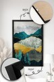 Set 2 tablouri decorative, Ersy2Lımodel25-Sıyah, MDF, Multicolor
