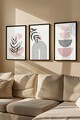Set 3 tablouri decorative, Artvmodel2-Sıyah, MDF, Multicolor