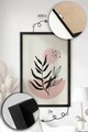 Set 3 tablouri decorative, Artvmodel2-Sıyah, MDF, Multicolor