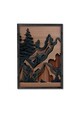 Set 3 tablouri decorative, Ersy3Syhcrv44, MDF, Multicolor