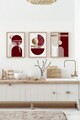 Set 3 tablouri decorative, Ersydata8-3348, MDF, Multicolor