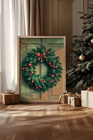 Tablou decorativ, Nwyearsngmdl8, MDF, Multicolor