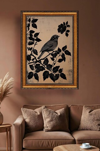 Tablou decorativ, ATCRCVCNVSMDL11, 50 x 70 cm, Multicolor