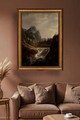 Tablou decorativ, ATCRCVCNVSMDL18, 50 x 70 cm, Multicolor