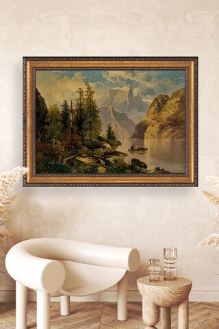 Tablou decorativ, ATCRCVCNVSMDL49, 50 x 70 cm, Multicolor