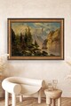 Tablou decorativ, ATCRCVCNVSMDL49, 50 x 70 cm, Multicolor