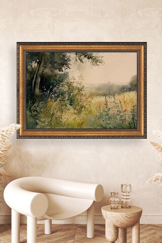 Tablou decorativ, ATCRCVCNVSMDL67, 50 x 70 cm, Multicolor