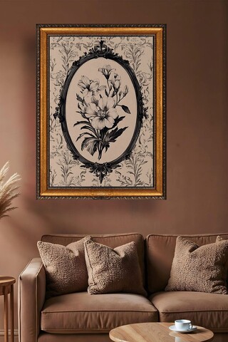 Tablou decorativ, ATCRCVCNVSMDL3, 70 x 100 cm, Multicolor