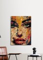 Tablou decorativ, Huhu314, Grosime: 11 mm, Multicolor