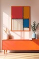 Tablou decorativ, Artrnkdata13, MDF, Multicolor