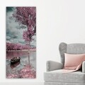 Tablou decorativ, DKY4172131575_50120, Rama din lemn (grosime 3 cm), Multicolor