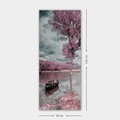 Tablou decorativ, DKY4172131575_50120, Rama din lemn (grosime 3 cm), Multicolor