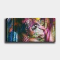 Tablou decorativ, YTY1109451110_50120, Rama din lemn (grosime 3 cm), Multicolor