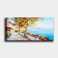 Tablou decorativ, YTY22759594_50120, Lemn (Grosime: 3 cm, Multicolor