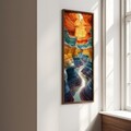 Tablou decorativ, LONG023-S/120-40, Imprimat UV, Multicolor