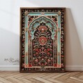 Tablou decorativ, GE118-L, Lemn, Multicolor
