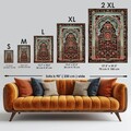 Tablou decorativ, GE118-L, Lemn, Multicolor