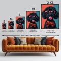 Tablou decorativ, GE201-L, Lemn, Multicolor