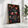 Tablou decorativ, GE211-L, Lemn, Multicolor