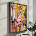 Tablou decorativ, GE217-L, Lemn, Multicolor