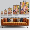 Tablou decorativ, GE217-L, Lemn, Multicolor