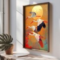 Tablou decorativ, TUN052-L, Lemn, Multicolor