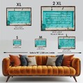Tablou decorativ, GE091-L, Lemn, Multicolor