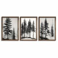 Tablou decorativ (3 Pieces), GE267-L, Lemn, Multicolor