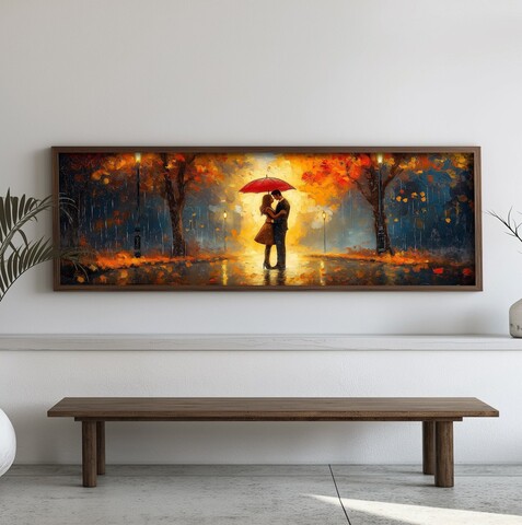 Tablou decorativ, EMR015, Lemn, Multicolor