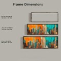 Tablou decorativ, EMR038, Lemn, Multicolor